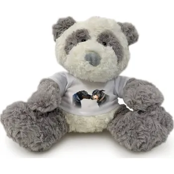 Panda s potiskem panda s dobrmany