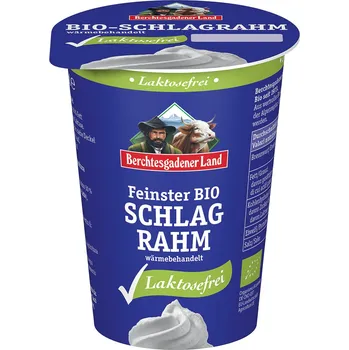 Berchtesgadener Land BIO smetana ke šlehání bez laktózy 200 g