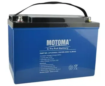 MOTOMA LiFePO4 12 V 80 Ah