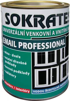 univerzální barva Sokrates Lazury Forte Professional vrchní univerzální barva 0,7 kg bílá