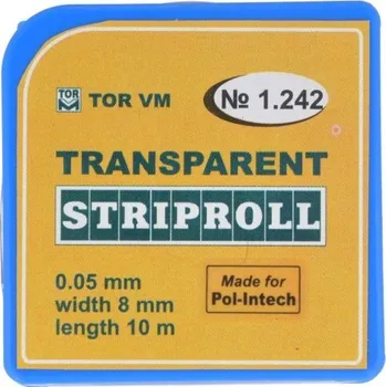 Lepicí páska Matrice - průhledná polyesterová páska, šíře 8 mm, 10 m