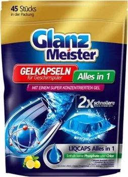 Tableta do myčky Glanz Meister All in One 45 ks