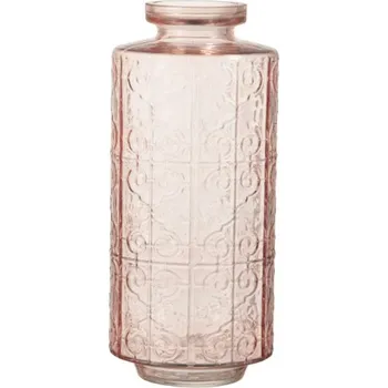 Váza J-line - Skleněná váza FUCHSIA - Ø 13*31 cm