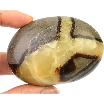 Přírodní kámen Septarie leštěný kámen 166g