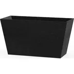 Multyhome Truhlík z recyklované gumy Sonata Trough 71 x 31,5 x 50 cm - černý