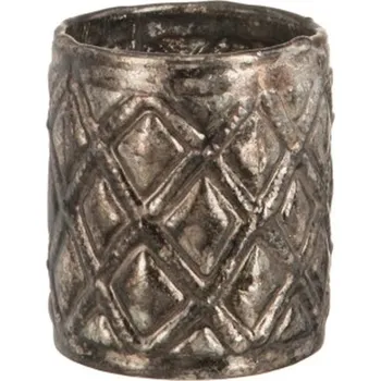 Aroma lampa J-line - Sklenička na čajovou svíčku RHOMBUS - Ø 8*9 cm