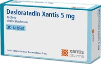 SANECA PHARMACEUTICALS Desloratadin Xantis 5 mg 30 tbl.