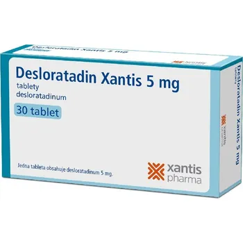 Lék na alergii SANECA PHARMACEUTICALS Desloratadin Xantis 5 mg 30 tbl.