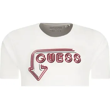 Pánské tričko Pánské tričko F1GI04K8HM0 - TWHT - Guess bílá XL