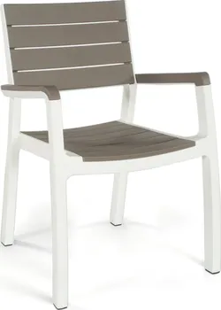Keter Harmony 17201284 židle bílá/šedá