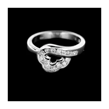 Prsten Stříbrný prsten s kamenem