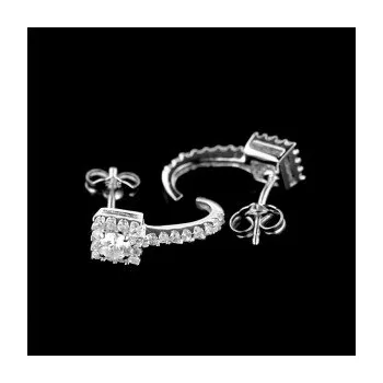 Náušnice Stříbrné náušnice na puzetu