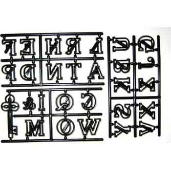 Forma na pečení Patchwork Cutters - Velká písmena a klíč