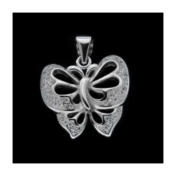 Přívěsek Stříbrný přívěsek s kamenem