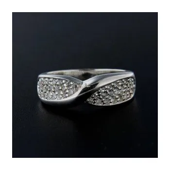 Prsten Stříbrný prsten s kamenem