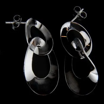 Náušnice Stříbrné náušnice na puzetu