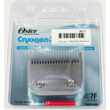 strojek na stříhání srsti Výměnná hlava Oster č.7F 3mm