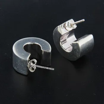 Náušnice Stříbrné náušnice kroužky