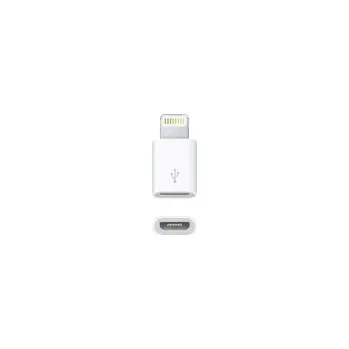 Datové redukce Adaptér WG Micro USB na Lightning (Bílá)