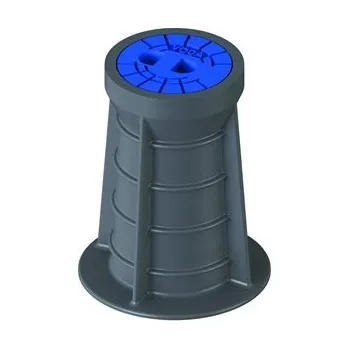 poklop Poklop ventilový HECKL PLASTUS, plastový, litinové víko, kruh, PLYN - černé víko ZL33000000000