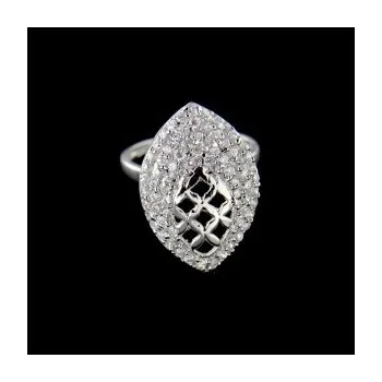 Prsten Stříbrný prsten s kamenem