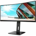 AOC 34" LED CU34P2A / zakřivený/ VA/ 3440x1440@100Hz/ 1ms/ 300cd/ 3000:1/ 50mil:1/ DP/ HDMI/ 4xUSB/ repro