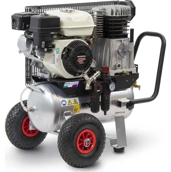 Kompresor ABAC kompresory Benzínový kompresor Engine Air EA5-3,5-50CP příkon 3,5 kW, sací výkon 411 l/min, tlak 10 bar, vzdušník 50 l