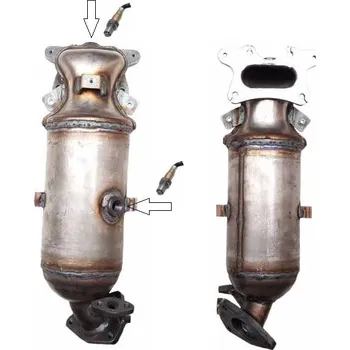 Katalyzátor Katalyzátor výfuku (PR JMJ 1091712)