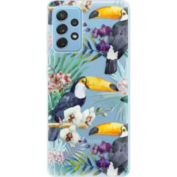 Telefonní příslušenství Odolné silikonové pouzdro iSaprio - Tucan Pattern 01 - Samsung Galaxy A72