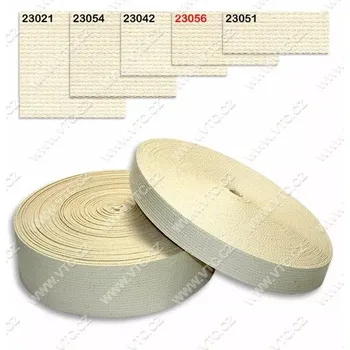 Popruh BA 25 mm - režný 23056