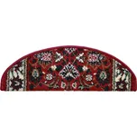 Sintelon Nášlapy na schody Practica červený půlkruh, samolepící - 24x65 půlkruh (rozměr včetně ohybu) - 1 rok na vrácení + DOPRAVA ZDARMA k Vám i zpět