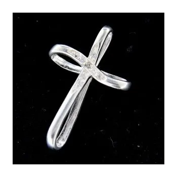 Přívěsek Stříbrný přívěsek křížek