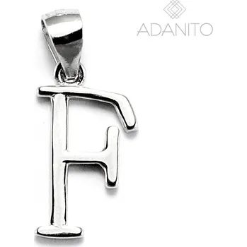 Přívěsek Stříbrný přívěsek písmeno F