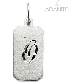 Přívěsek Stříbrný přívěsek písmeno O