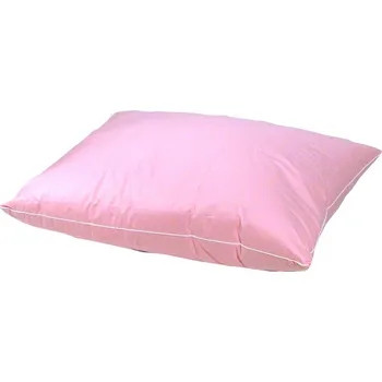 Polštář Lina Péřový polštář 80x80 cm růžový Obsah prachového peří: 10% prachového peří, zbytek obsahuje kvalitní husí drané peří
