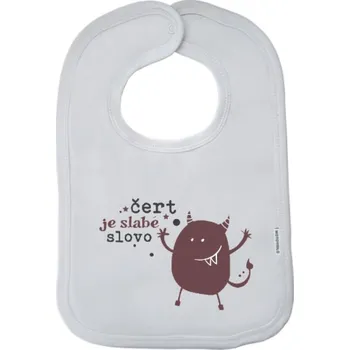 Bryndák Dětský bryndák New Baby Čert je slabé slovo