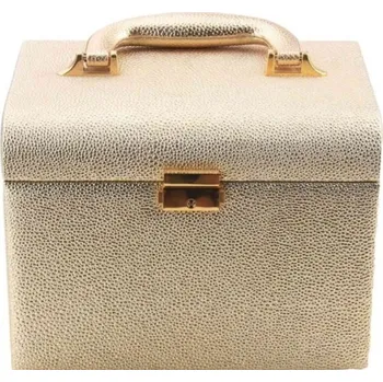 Kosmetický kufr Amparo Miranda® Kazeta na kosmetiku K1175 zlatá