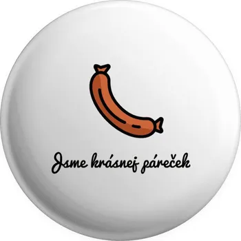 Placka Jsme krásnej páreček - on