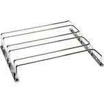 Držák sklenic na víno - třířadý, 300x336x65 mm, chrom