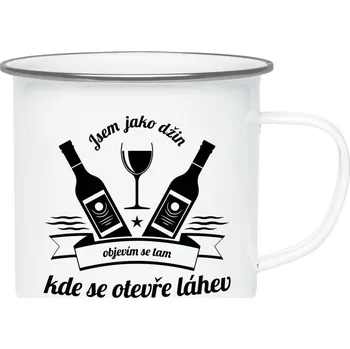 Plecháček Jsem jako džin, objevím se tam, kde se otevře lahev