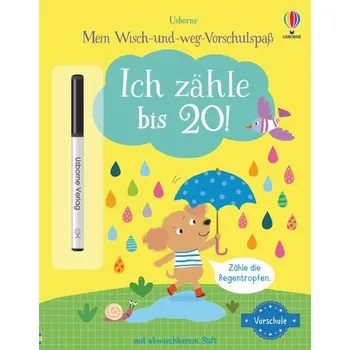 První čtění Mein Wisch-und-weg-Vorschulspaß: Ich zähle bis 20! - Greenwell, Jessica