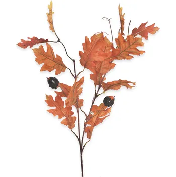 umělá květina Větev umělá dub 45 cm (LY-01027)