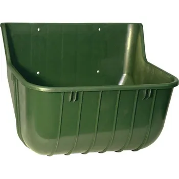 krmítko pro hospodářská zvířata Krmný žlab 15l - zelený