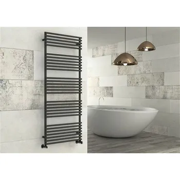 Radiátor Koupelnový radiátor Cordivari Gloria 1150x630 mm matný černý 3551666100107T01
