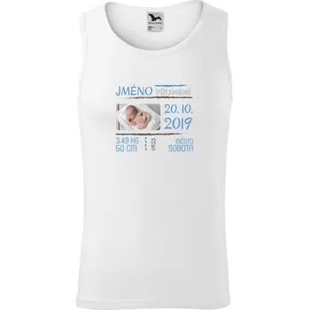 Pánské tílko Pánské tílko Malfini Core Narození miminka 01