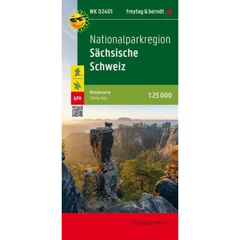Nationalparkregion Sächsische Schweiz, Wanderkarte 1:25.000