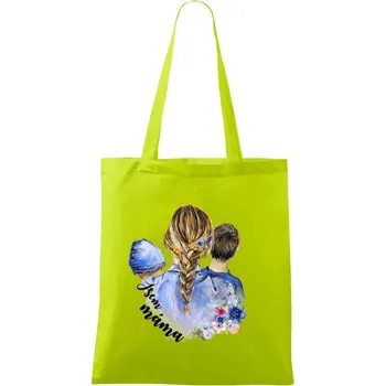 Látková taška Jsem máma - chlapeček a kluk