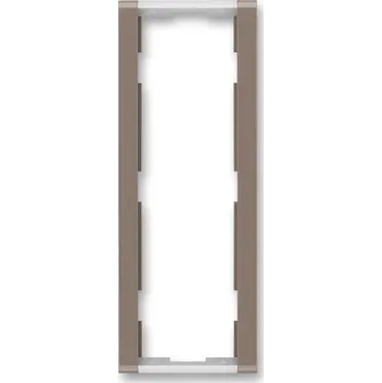 Stavebniny Rámeček trojnásobný svislý ABB Time 3901F-A00131 26 lungo/mléčná bílá