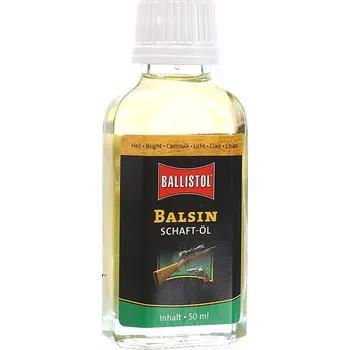 Ballistol Balsin pažbový olej 50 ml světle hnědý