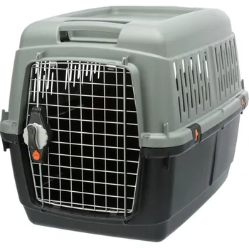 přepravka pro zvíře Trixie Giona 4 Be Eco 50 x 51 x 70 cm antracit/šedá/zelená